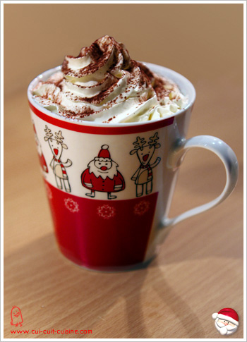 Chocolat chaud de Noël