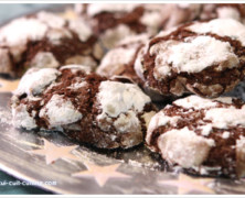 Cookies givrés au chocolat