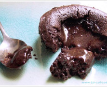 Petits coulants au chocolat