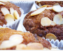 Muffins aux poires et pépites de chocolat